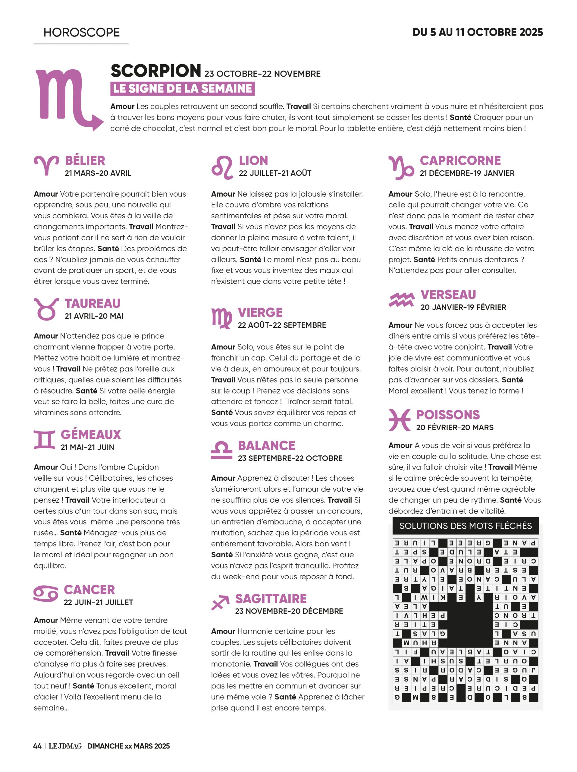 C NEWS HOROSCOPE