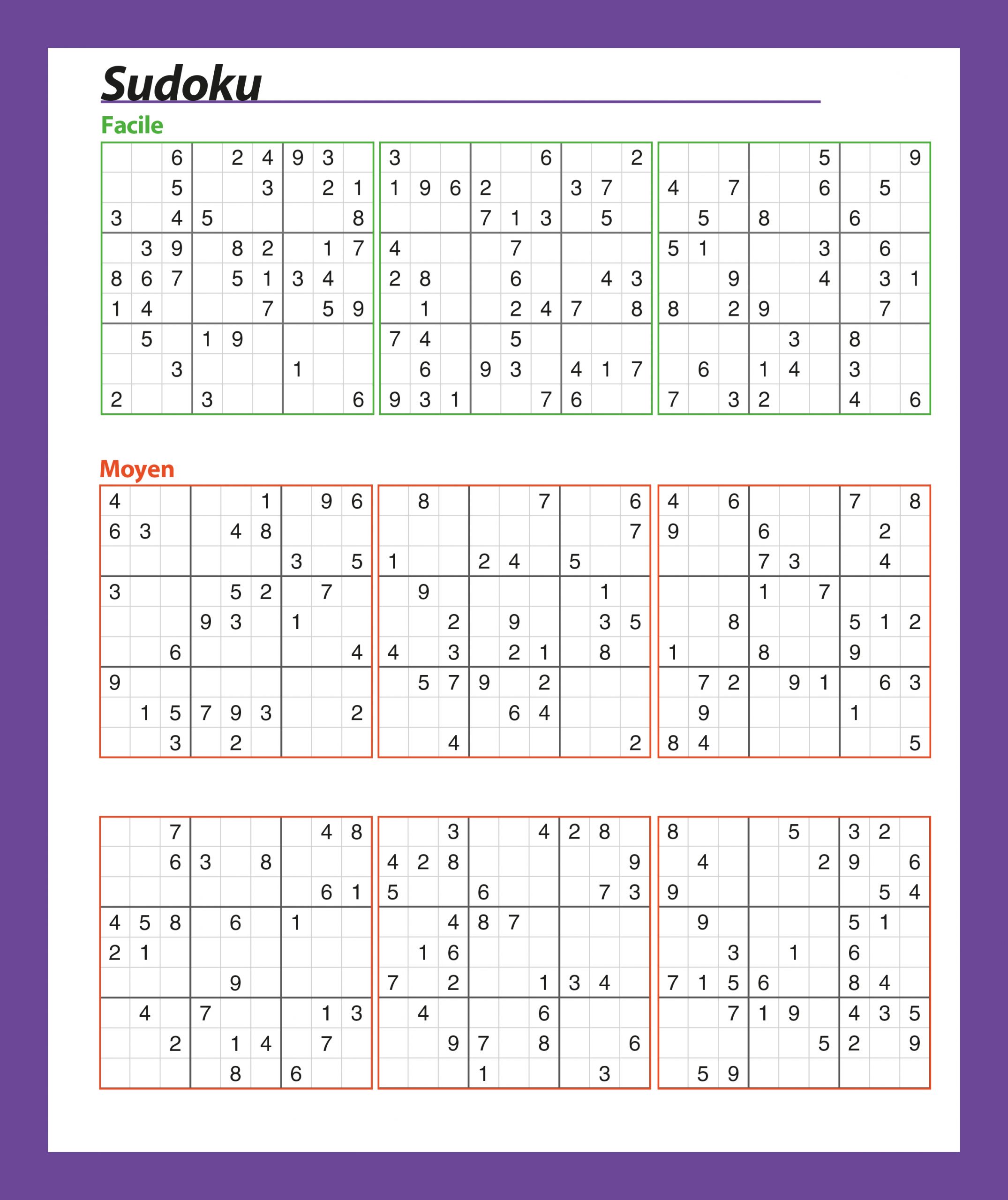PAGE DE JEUX