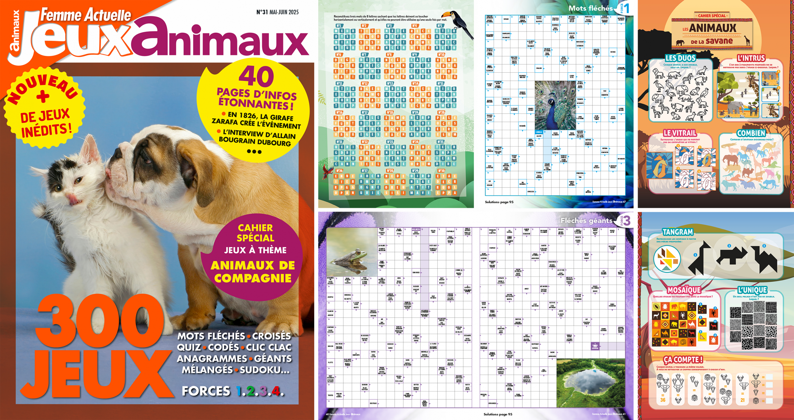 FEMME ACTUELLE ANIMAUX